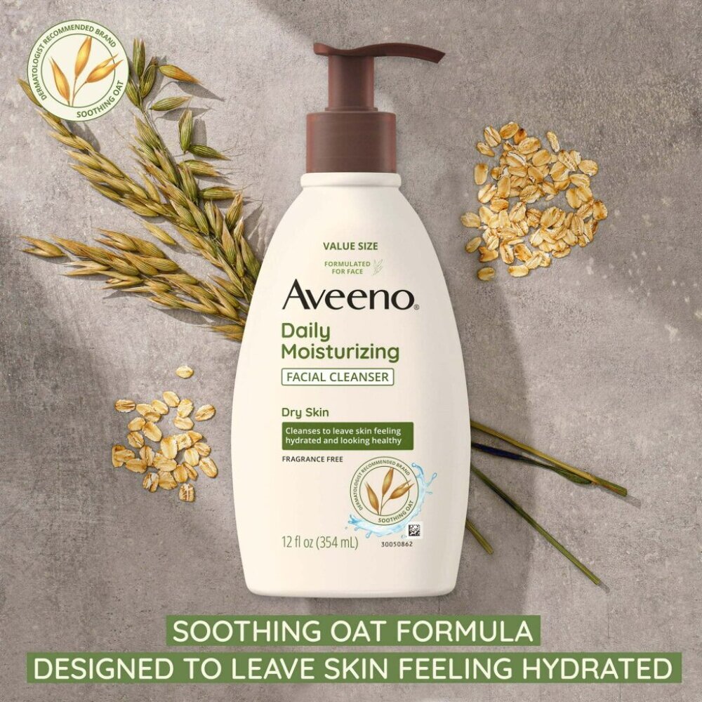 💮3/$15💮 Aveeno Daily Moisturizing Facial Cleanser Dry Skin